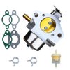 AM121863 Carburetor Replacement for John Deere STX38 Black Deck STX46 13HP 14HP 15HP Only Kohler Engine Lawn Mower Carb