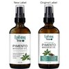 Epifany True Natural Pimento Massage Oil 4oz | Moisturizing Soothing Muscle & Joint Relief | Refreshing Mint Scent | Pimento Oil (Allspice), Jamaican Black Castor Oil, Peppermint, Lemongrass