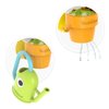 40222 – YOOKIDOO Rocking Bird – Baby Bath Toy Garden Theme – Bath and Shower Game – Watering Can, Bird, Flowers, Ladybug – Baby Gift from 18 Months, Small