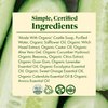 SanRe Organic Skinfood - Cucumber Cleanse - USDA Made with Organic Facial Purifying Cleanser For Dry to Combination Skin