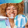 Electric Toothbrush Replacement Brush Heads - 4Pcs Travel Toothbrush Medium Adult Electric Toothbrush Head Replacements - Toothbrush Soft Bristles Spin Brush Heads Replacement Toothbrush Heads