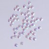PrettyG 2880pcs SS20 Nail Crystals Bare AB Nail Art Sparkly Round Flatback Rhinestones, Non-Self-Adhesive Bab-S20
