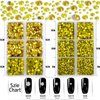 LPBeads 6400 Pieces Lemon Yellow Hotfix Rhinestones Flat Back 5 Mixed Sizes Crystal Round Glass Gems with Tweezers and Picking Rhinestones Pen