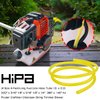 Hipa Trimmer Chainsaw Fuel Line Hose Tube I.D. x O.D. 3/32" x 3/16" 1/8" x 3/16" 1/8" x 1/4" .080" x .140" for Poulan Craftman Chain saw Weed eater Blower 4 Size 4-Feet-Long