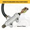 M MATI Rear Foot Brake Master Cylinder Assembly for Polaris 450 Farmhand Hawkeye 325 2X4 400 HO 2X4 Sportsman 450 500 570 800 Sportsman 500 Forest Tractor Sportsman ETX 1911688