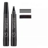 Professional Eyebrow Pencil, Waterproof, Easy and Easy to Shape Eyebrows, Long Lasting, Eyebrow Pencil (black)