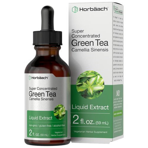 Green Tea Extract | 2 fl oz | Super Concentrated Liquid Supplement | Alcohol Free, Vegetarian, No...