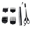 Treasure Gurus 9pc Men's Professional Hair Clipper Cutter Set Beard Trimmer Haircut Kit Barber Scissors Salon Shears