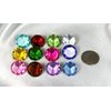 Gift Box Set 12 Beautiful Birthstones Paperweight Glass Diamond 20mm Crystal Art