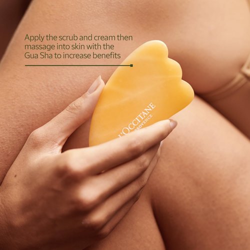 L'OCCITANE Body Gua Sha: Stone-Like Massage Tool to Stimulate Skin Micro-Circulation