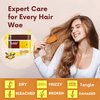 Fadelo Collagen Hair Mask for Damaged Hair-Deep Nourishing Repair Conditioning Argan Oil Treatment-For Dry, Damaged Textures, Boosts Texture & Resilience 500ml/16.90 oz, Yellow