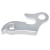 AUTUT 2 Pcs Universal Bicycle Bike Derailleur Hanger Frame Gear Tail Hook, Silver Tone