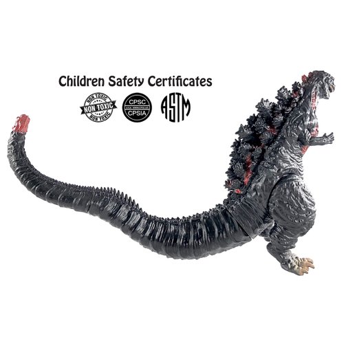 TwCare Legendary Shin Godzilla, Movie Series Movable Joints Action Figures Soft Vinyl, Carry Bag