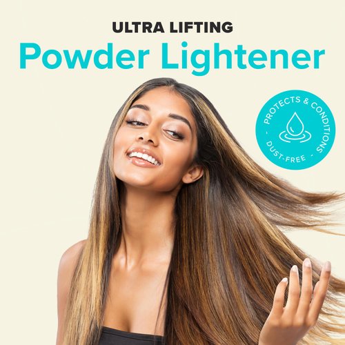 Odeon Professional Ultra-Lifting Hair Bleach Powder, 16oz - Lightens Up to 7 Levels, Ideal for Balayage, Highlights & Full Bleaching