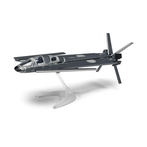 Q Glider Gray Metallic 007 (2021) Movie Diecast Model by Corgi CC03601