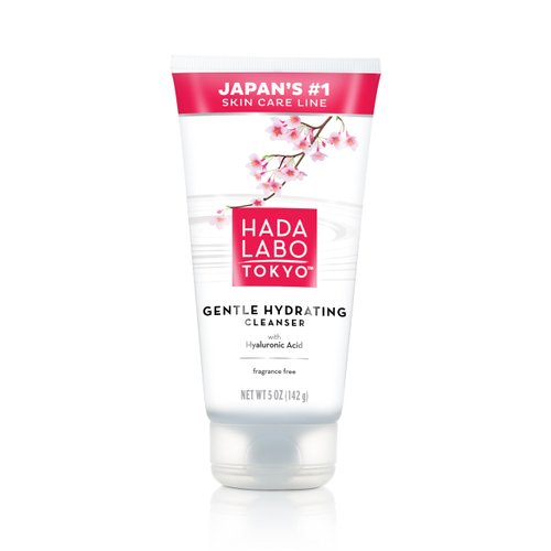Hada Labo Tokyo Gentle Hydrating Foaming Facial Cleanser, Fragrance-Free Sensitive Skin Face Wash with Hyaluronic Acid and Conditioning Agents Soften Skin, Locks In Moisture, 5.0 oz Each (Pack of 3)