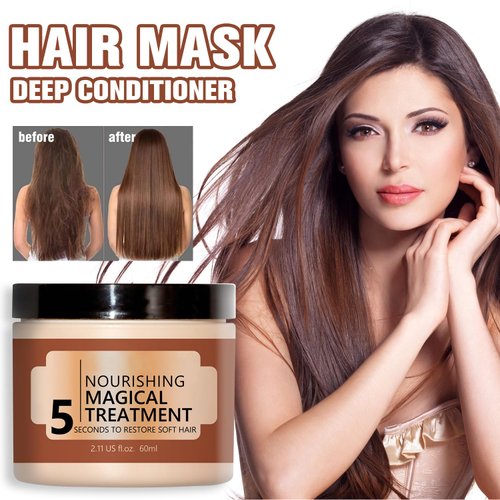 Niaoyun OUHOE Nourishing Treatment - Collagen Hair Mask, Deep Conditioner for Dry, Damaged Hair (2Pcs)