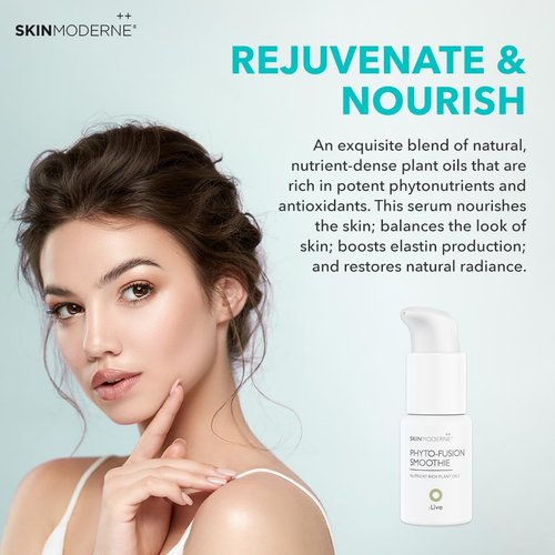 SKIN MODERNE++ Phyto-Fusion Smoothie - Face Serum - with Vitamin C and Plant Oils - for More Radiant Skin - Vegan & Plant Based - 30ml
