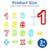 Rimobul Numbers Dough Cutter Kit, Assorted Colors
