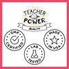 Teacher Power (The Original) in Strawberry Lemonade Sugar Free Energy Drink 70/servings per Jar 100mg Caffeine with B Vitamins