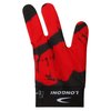 LONGONI Billiard POOL CUE GLOVE Fancy Hot Lips 5 for Left hand