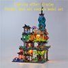 GEAMENT Bricks Light Set for NINJAGO City Gardens Building Blocks Model Compatible with Lego 71741 (Model Set Not Included)