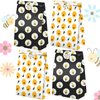 Bumble Bee Goodie Bags-24 Pcs Honey Bee Party Candy Favor Bags with Stickers, Honey Bee Goody Gift Treat Bags Bumble Bee Themed Birthday Party Supplies