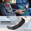 Comfort Auto Shoulder Neck Strap Positioner Locking Clip Protector, ANDTOBO Universal Vehicle Car Seat Belt Safety Covers -2 Pack (Gray)