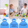 ZAMERR Baby Stacking Toys for Toddlers 1-3, Sensory Montessori Toys for 1 Year Old Boy Girl, Building Blocks STEM Balance Game Preschool Learning Fine Motor Skills Toy Birthday Gifts for 2 3 4 5+ Kids