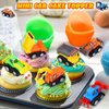 15 Pieces Mini Construction Car Toys Small Truck Toy Kit Mini Pull Back Vehicles Excavator Truck Tractor Kids Party Favors Pinata Stuffers Easter Fillers for Kids Child Play Set Gifts