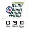 Desert Cactus Michigan State University Stickers Spartans MSU Vinyl Decals Laptop Water Bottle Car Scrapbook11.39x8.94 T1 (Type 1-1)