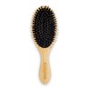 Ecowood - Bamboo Hair Brush with Natural Soft Bristles and Rounded Tip – Elevate Your Hair Care Routine!