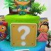 Super Why Birthday Cake Topper with Whyatt and Friends and Decorative Themed Accessories (Unique Design)