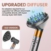 New Version Diffuser for Dyson Airwrap, Upgraded Diffuser Attachment for Hair Dryer for Dyson Airwrap, Converting for Dyson Airwrap Styler to Hair Dryer Diffuser Attachment