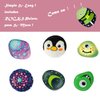 GENUMIX Rock Painting Kit for Kids Adult, DIY Arts and Crafts Supplies Kits for 16 Paint Rocks, Glow in The Dark Painting Rocks, Perfect Creative Painting Gift for Boys and Girls