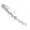 Delicate Headband of Faux Freshwater Pearls, Rhinestones, Crystal Beads and Sequins #818E0