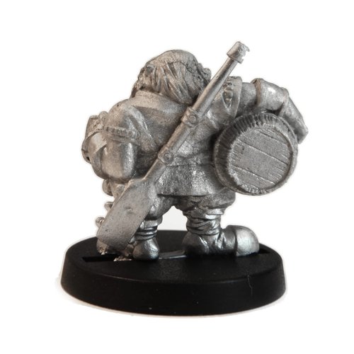 Stonehaven Dwarf Brewmaster Miniature Figure (for 28mm Scale Table Top War Games) - Made in USA