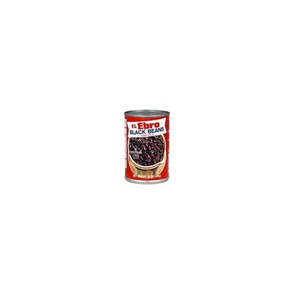 El Ebro Black Beans (2 X 15 Oz)