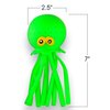 ArtCreativity Octopus Water Balls, Set of 3, Rubber Kids’ Bath Toys, Sensory Stress Relief Pool Toys for Kids, Cute Goodie Bag Fillers for Boys and Girls, Pink, Blue and Green
