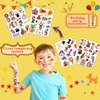 Circus Temporary Tattoos - Animal Clown Magical Circus Birthday Decorations Carnival Party Favors Supplies Gift Idea Holiday Festival For Boy Girls