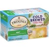 Twinings Mint Green Cold Brewed Iced Tea Bags, 20 Count (Pack of 6)