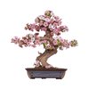 Rolife 3D Wooden Puzzle Flower for Adults, DIY Sakura Bonsai Tree Plants for Home Table Decor, Creative Cherry Blossom Crafts Birthday Model Building Kits Toys