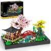 Finger Rock Cherry Blossom Bonsai Tree Building Set, Creative Japanese Tranquil Zen Gardens, Sakura Flowers and Plants Display Model Gift for Adults Teens 14+ (2280 PCS)