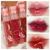 Blopuivo 6 Colors Bear Lip Gloss,Jelly Lip Glaze,Cute Liquid Lipstick Bear Lip Stain Watery Lipgloss Plumping Lip Tint Moisturizing Waterproof Long Lasting for Lip and Cheek