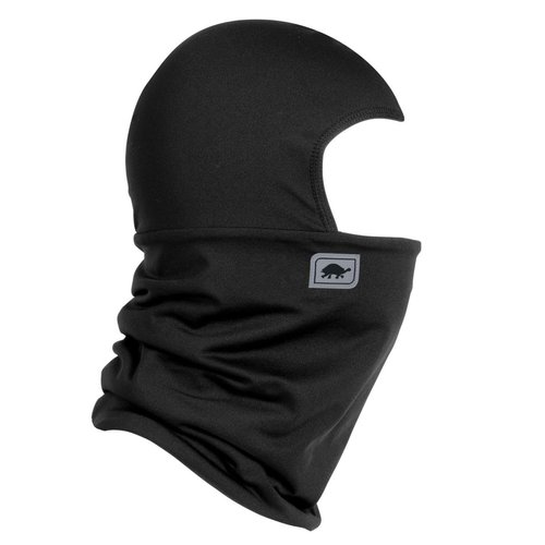 Turtle Fur Shellaclava Balaclava Comfort Shell Fleece Lined Neck Warmer Helmet Liner Winter Hood, Black