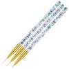 FULINJOY 11 Pcs Nail Art Brush Set, UV Gel Painting Pen Nail Flower Painting Brush Gel Gradient Nail Painting Design Pen, Nail Liner Brushes