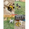 JONGLYEE Dog Toys for Aggressive Chewers,Flying Ring for Dog Training,Chewing Cathing Form Toys