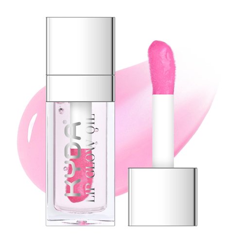 FREEORR Magic Color Changing Lip Oil, Ph Temperture Change Hydrating Plumping Moisturizing Lip Oi...
