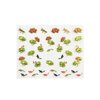 ALLYDREW Asian Inspired Nail Stickers Nail Art Cherry Blossom Nail Stickers Fish Nail Art - Cherry Blossoms, Gingko Leaves & Koi Fish (3 Designs/6 Sheets)