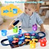 BAHIAKLO Montessori Toys for 1 Year Old Boy Girl Gifts, Cloth Fishing Game for Toddler 1-3, Sorting Learning Baby Toys 6-12-18 Months, One Year Old Girl Boy Birthday Gifts, Toddler Stocking Stuffers